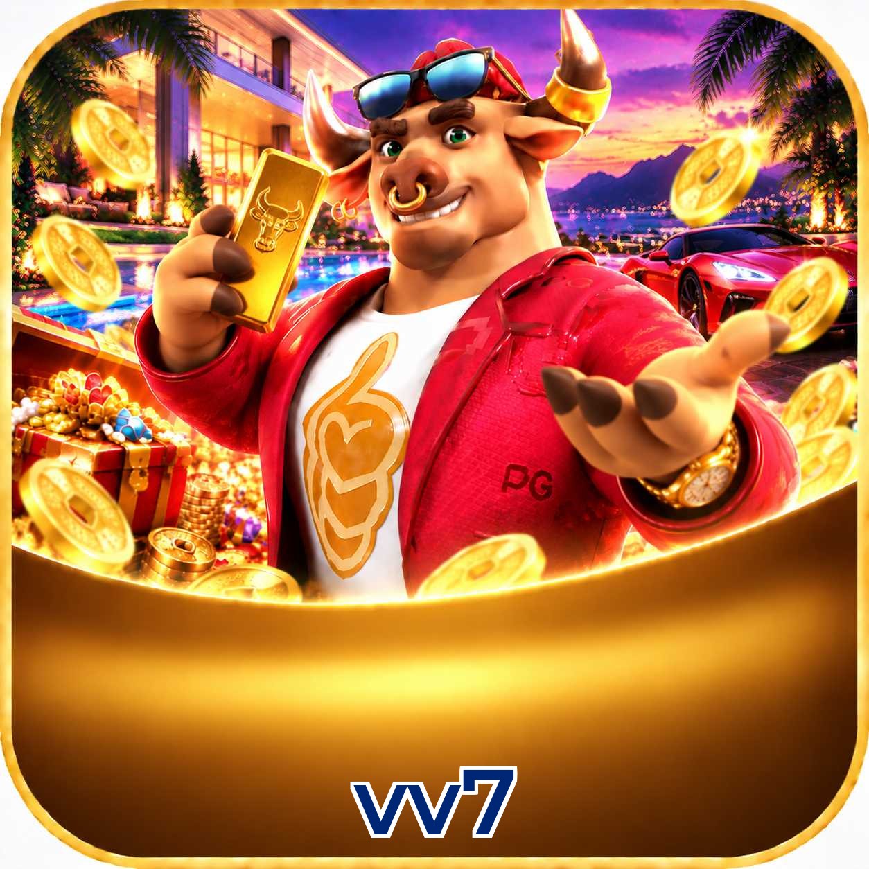App vv7 com catálogo premium, PIX e suporte 24/7